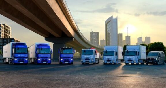 Renault Trucks &eacute;lectrifie sa logistique interne
