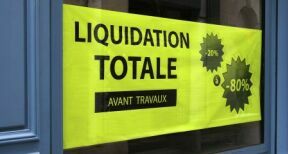 Plus de déclaration préalable pour les ventes en liquidation !