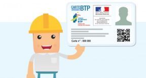 La carte professionnelle du BTP est arriv&eacute;e