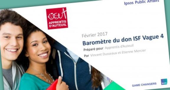 Des dons ISF en baisse en 2016 et une incertitude pour 2017…