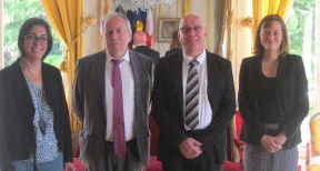 Le bureau d'Epernay signe une convention de m&eacute;c&eacute;nat avec la ville