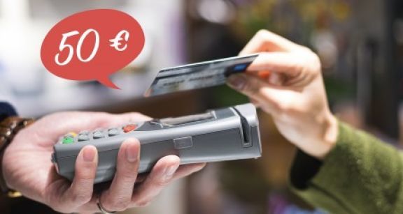 Paiement sans contact : le plafond bient&ocirc;t relev&eacute; &agrave; 50 € !