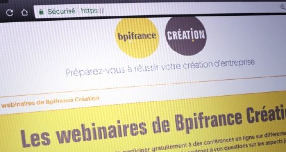 Porteurs de projets : pr&eacute;parez la rentr&eacute;e avec les webinaires Bpifrance Cr&eacute;ation !