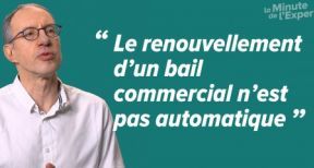 Le renouvellement du bail commercial