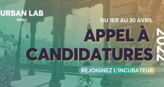 Appel &agrave; candidatures pour les startups qui rendent la ville plus durable