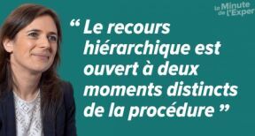 Le recours hi&eacute;rarchique
