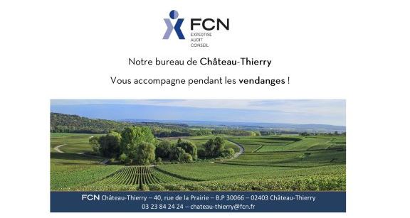 Le bureau de Ch&acirc;teau-Thierry vous accompagne pendant les vendanges ! 