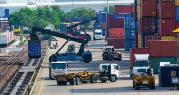 Le transport combin&eacute; s’effondre au 1 semestre