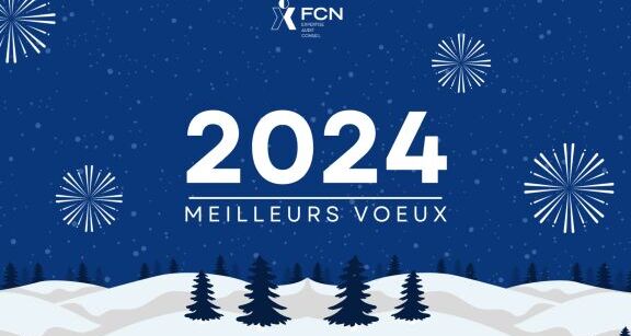 Meilleurs v&frac12;ux pour 2024 ! 