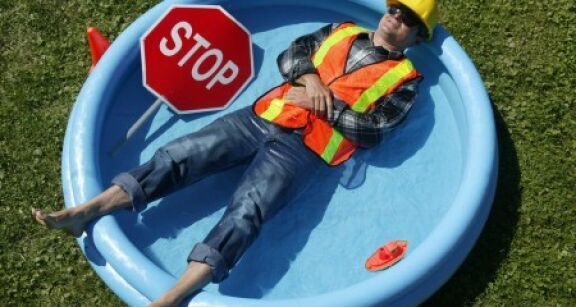 BTP : la canicule int&eacute;gr&eacute;e au r&eacute;gime de ch&ocirc;mages intemp&eacute;ries